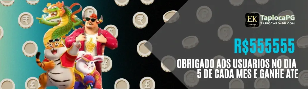 Banner de promoção do TapiocaPG Cassino